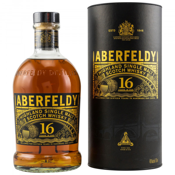 Aberfeldy 16 Jahre Single Malt Scotch Whisky 40% 0,7L