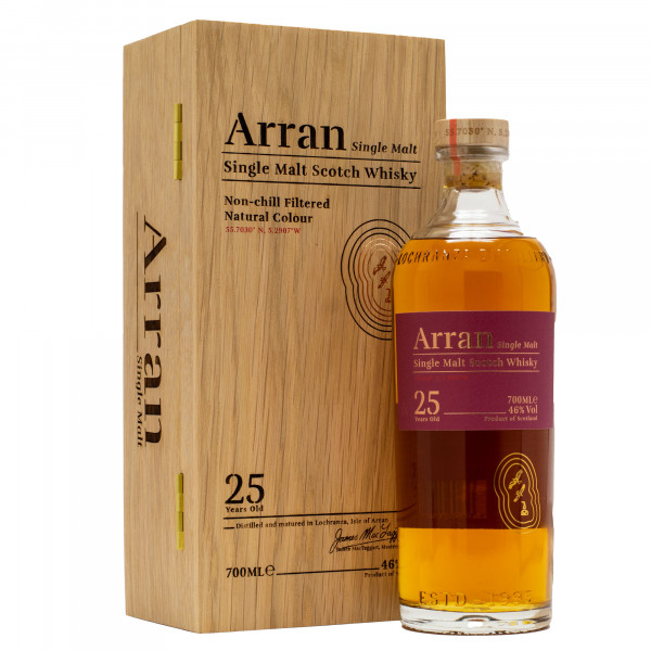 Arran 25 Jahre Batch 2022 Single Malt Scotch Whisky 46% 0,7L
