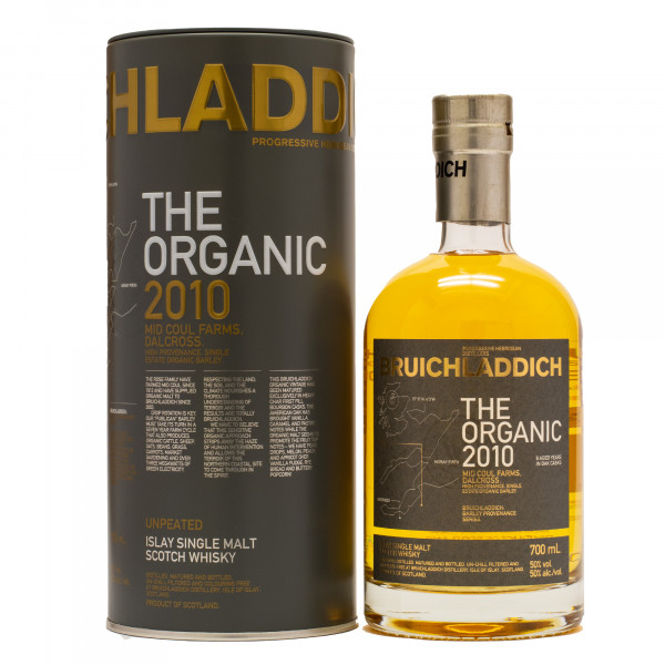 Bruichladdich The Organic 2010 Single Malt Scotch Whisky 50% 0,7L