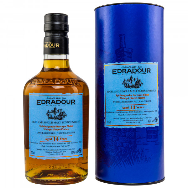 Edradour 14 Jahre 2007/2022 Single Malt Scotch Whisky 46% 0,7L