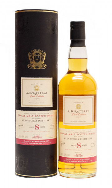 Glen Moray 2013/2021 A. D. Rattray Single Malt Scotch Whisky 63,6%vol 0,7L