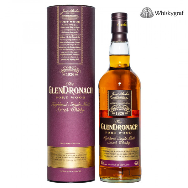 Glendronach Portwood Single Malt Scotch Whisky 46%vol 0,7L