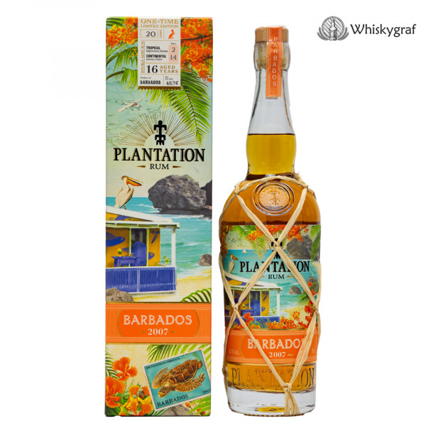 Plantation Rum Barbados 2007 LIMITED EDITION 48,7%vol 0,7L
