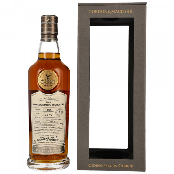 Mannochmore 26 Jahre 1996/2023 Gordon & MacPhail Scotch Whisky 49,8%vol 0,7L