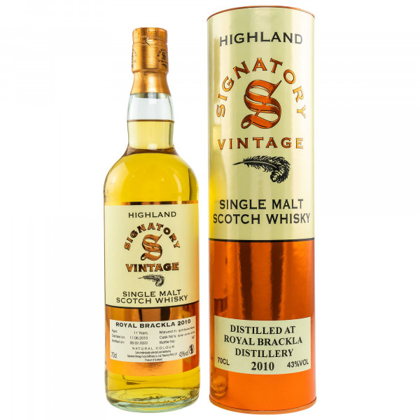 Royal Brackla 2010/2022 Signatory Vintage Single Malt Scotch Whisky 43% vol 0,7 L