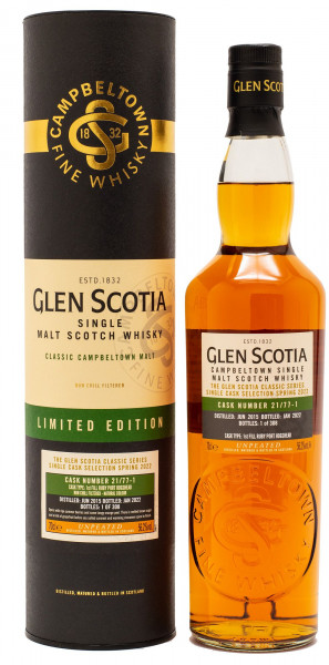 Glen Scotia 2015/2022 Vintage Single Malt Scotch Whisky 56,2% vol 0,7L