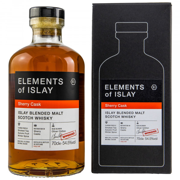 Elements of Islay Sherry Cask Islay Blended Malt Scotch Whisky 54,5% vol 0,7 L