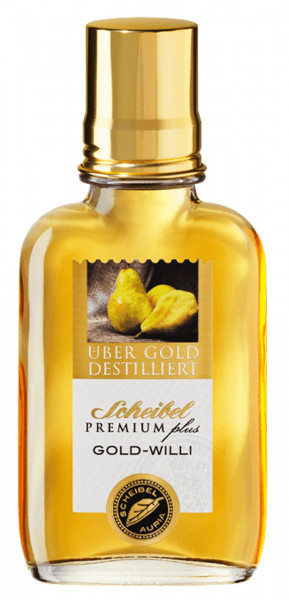 Scheibel PremiumPlus Gold Willi Taschenflacon 40%vol 0,1 L