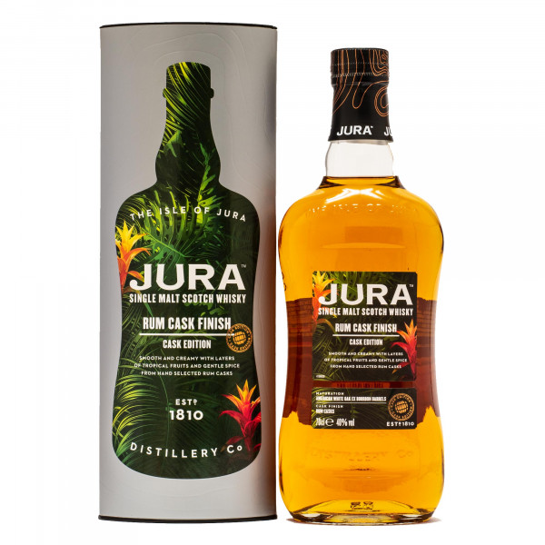 Jura Rum Cask Finish Single Malt Scotch Whisky 40% 0,7L