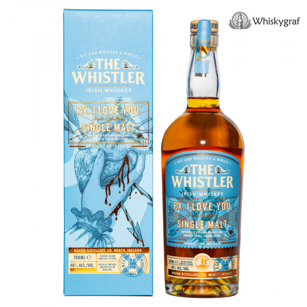 The Whistler P.X. I Love You Single Malt Irish Whiskey 46% 0,7L