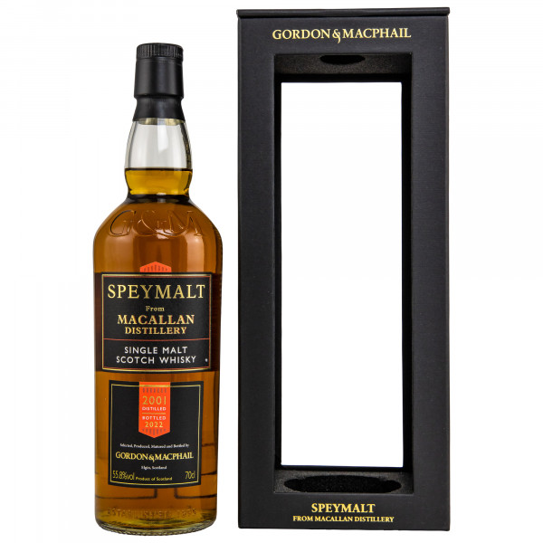 Speymalt from Macallan Distillery 2001/2022 Gordon & MacPhail Single Malt Whisky 55,8%