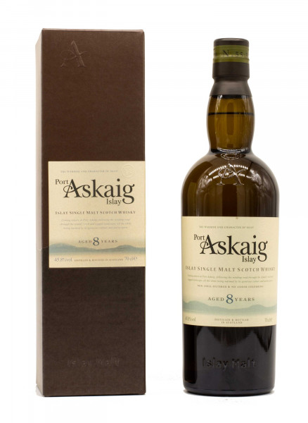 Port Askaig 8 Jahre Islay Single Malt Scotch Whisky 45,8% 0,7L