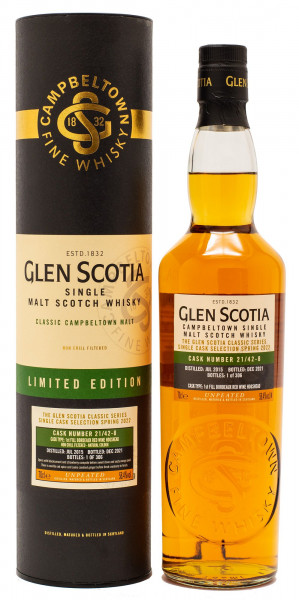 Glen Scotia 2015/2021 Vintage Single Malt Scotch Whisky 58,4% vol 0,7L