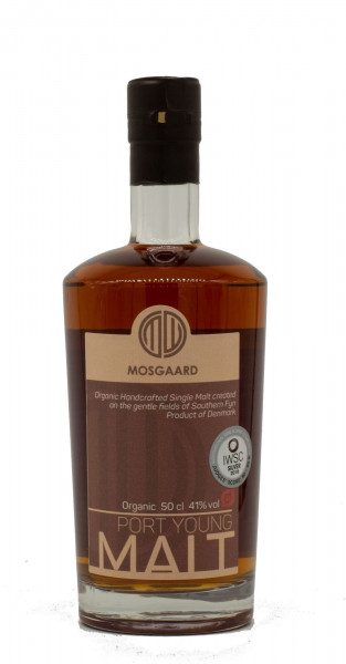 Mosgaard Organic Port Young Malt Whisky 41% 0,5 L