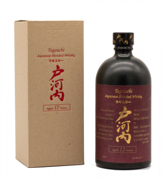 Togouchi 12 Jahre Japanese Blended Whisky 40% 0,7L