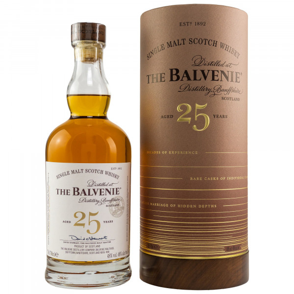 Balvenie 25 Jahre Rare Cask Single Malt Scotch Whisky 48% vol 0,7 L
