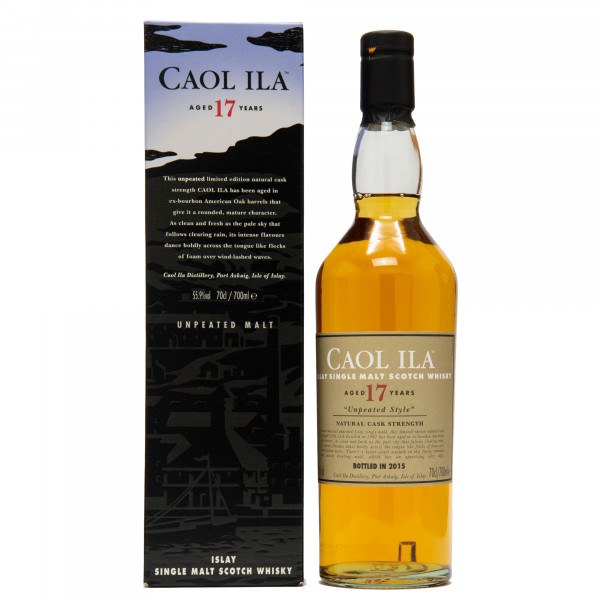Caol Ila 17 Jahre Unpeated Bottled in 2015 Islay Single Malt Scotch Whisky 55,9% 0,7L