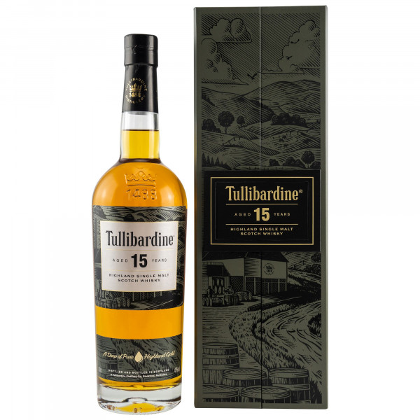 Tullibardine 15 Jahre Single Malt Scotch Whisky 43% vol 0,7 L