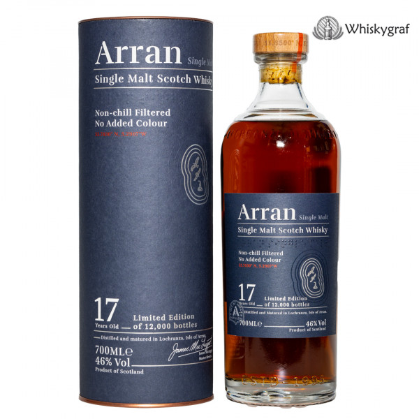 Arran 17 Jahre Limited Edition Single Malt Scotch Whisky 46% vol 0,7L
