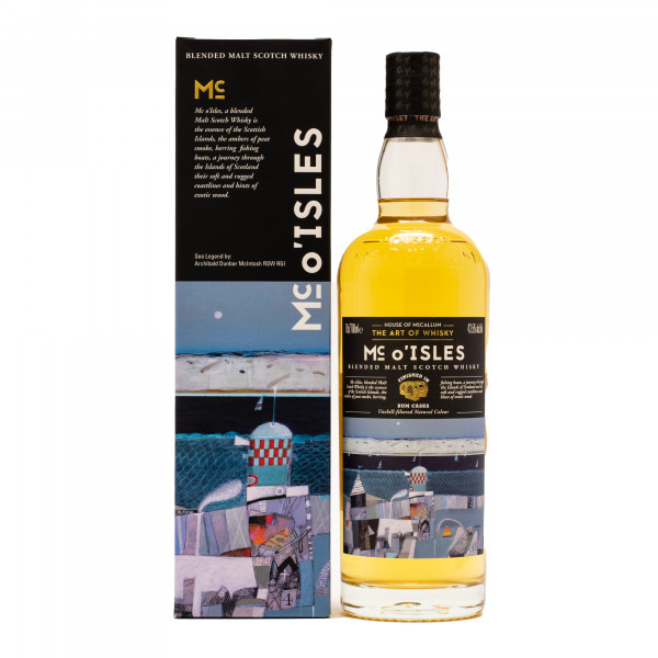 Mc o´isles Caribbean Rum Cask Finish Blended Malt Whisky 43,5% 0,7L