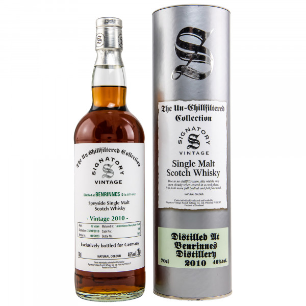 Benrinnes 2010/2023 Signatory Vintage Single Malt Scotch Whisky 46% 0,7L