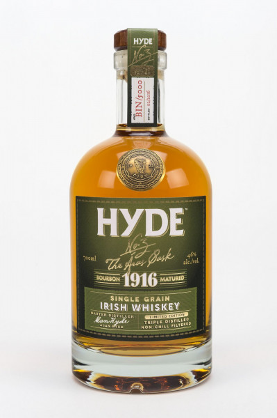 HYDE No.3 " The Aras Cask " Irish Single Grain Whiskey 46% 0,7 L