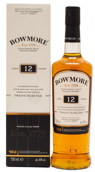 Bowmore 12 Jahre Single Malt Scotch Whisky 40% vol 0,7 L