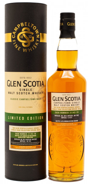 Glen Scotia 2015/2022 Vintage Single Malt Scotch Whisky 58,4% vol 0,7L