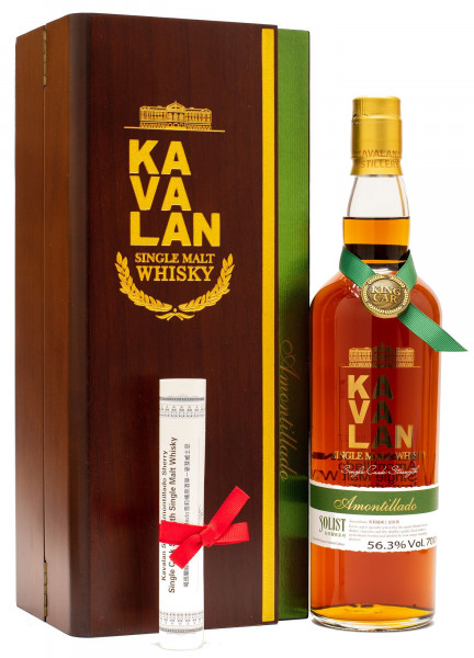 Kavalan Solist Amontillado Cask StrengthTaiwan Whisky 56,3% vol 0,7 L