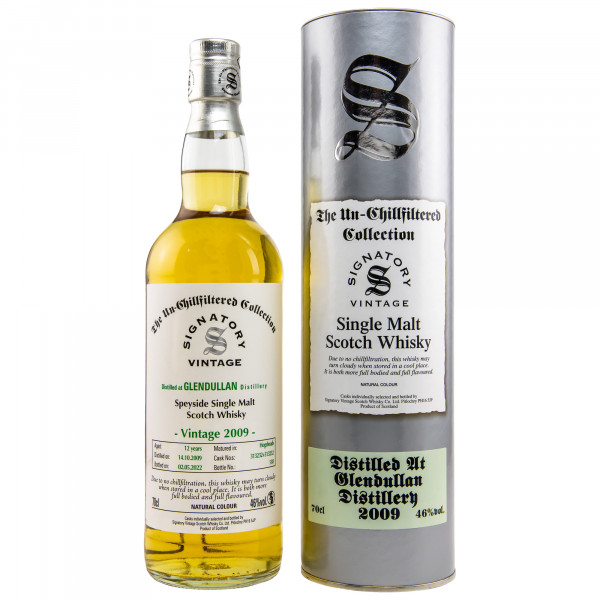 Glendullan 2009/2022 Signatory Vintage Single Malt Whisky 46%vol 0,7L