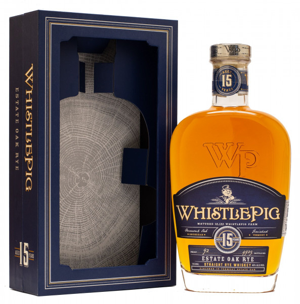 WhistlePig 15 Jahre Straight Rye Whiskey 46% vol 0,7 L