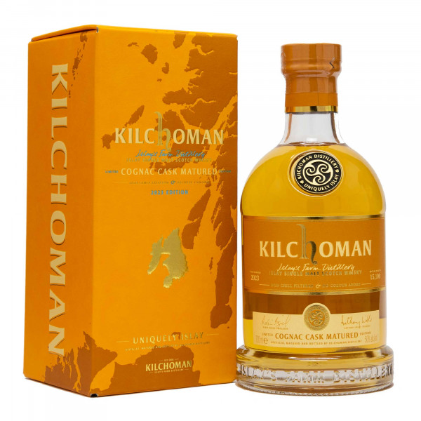 Kilchoman Cognac Cask Matured Limited Release 2023 Single Malt Scotch Whisky