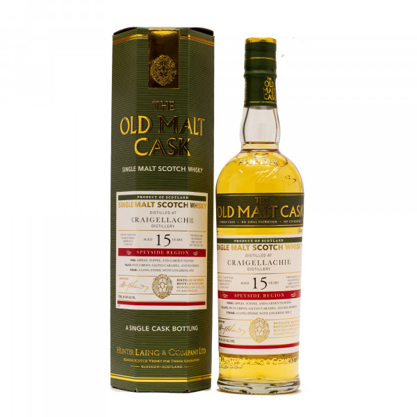 Craigellachie 15 Jahre Hunter Laing Single Malt Scotch Whisky 50% vol 0,7L