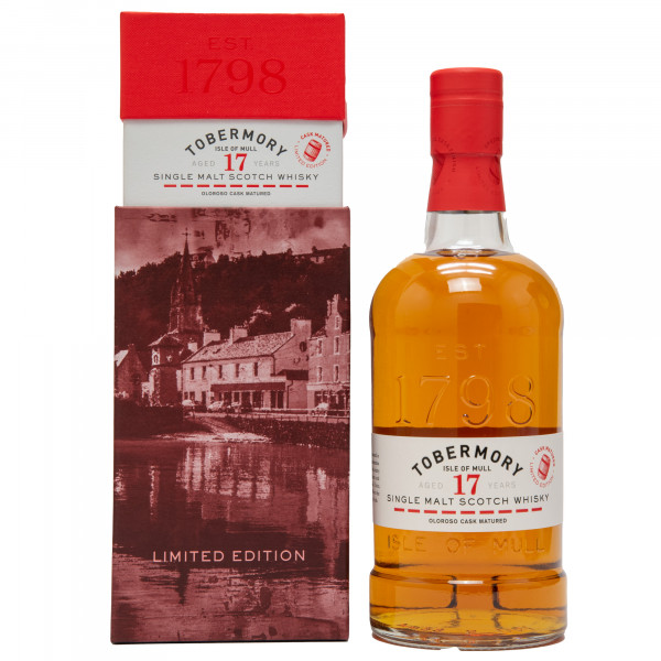 Tobermory 17 Jahre Oloroso Sherry Cask Single Malt Scotch Whisky 55,9% 0,7L