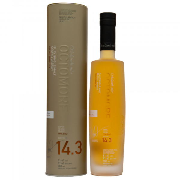Octomore 14.3 - 5 Jahre Single Malt Scotch Whisky 61,4% 0,7L
