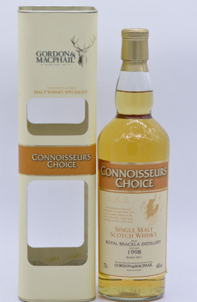 Royal Brackla 1998/2013 Gordon & MacPhail Single Malt Whisky 46%vol 0,7 L
