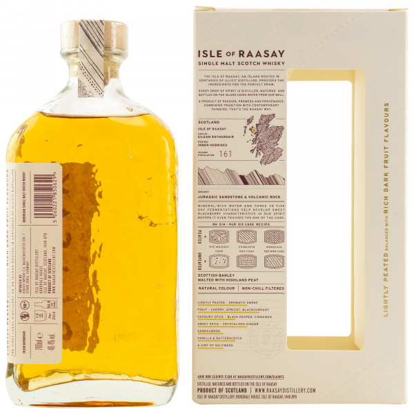 Isle of Raasay Core Release Single Malt Scotch Whisky 46,4%vol 0,7L