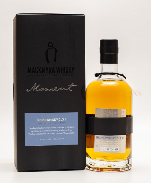 Mackmyra Moment Brukswhisky DLX II Swedish Single Malt Whisky 44%vol 0,7L