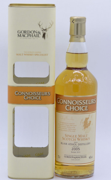 Blair Athol 2005/2014 - Gordon & MacPhail - Single Malt Whisky - 46%vol - 0,7 L