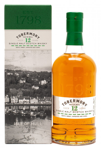 Tobermory 12 Jahre Single Malt Scotch Whisky 46,3% 0,7L