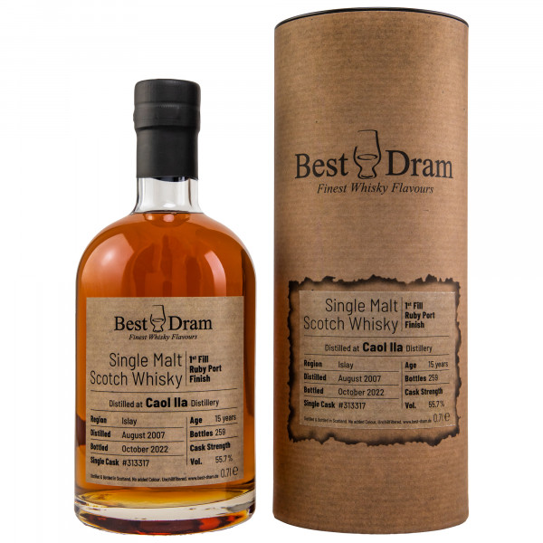 Caol Ila 2007/2022 Best Dram Single Malt Scotch Whisky 55,7% 0,7L
