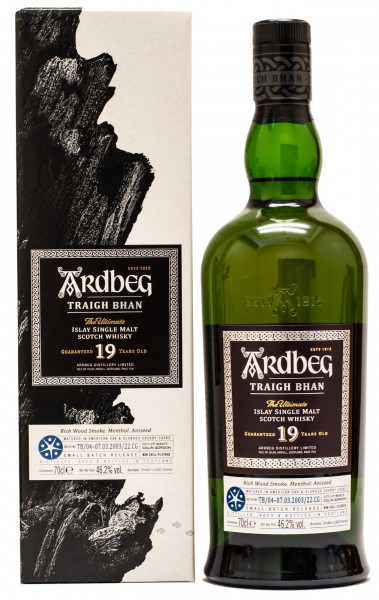 Ardbeg 19 Jahre Traigh Bhan 2022 Batch 4 Single Malt Scotch Whisky 46,2%vol 0,7L