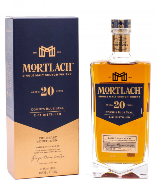Mortlach 20 Jahre Single Malt Whisky 43,4% vol 0,7L