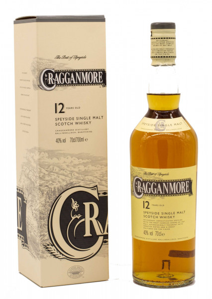 Cragganmore 12 Jahre Single Malt Scotch Whisky 40.0% 0,7L
