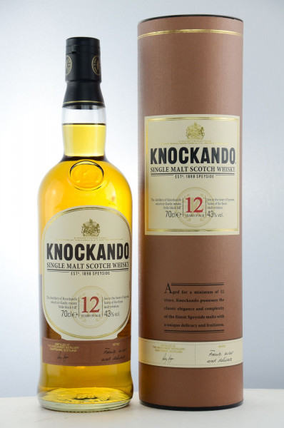 Knockando 12 Jahre Single Malt Whisky 43%vol 0,7L