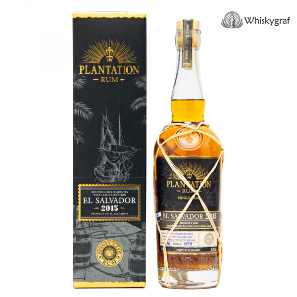 Plantation Rum El Salvador 2015 SINGLE CASK EDITION 2023 49%vol 0,7L
