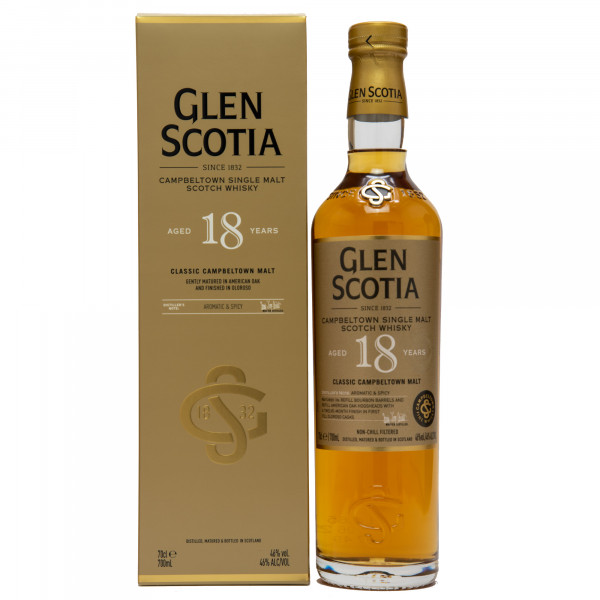 Glen Scotia 18 Jahre Single Malt Scotch Whisky 46% vol 0,7 L