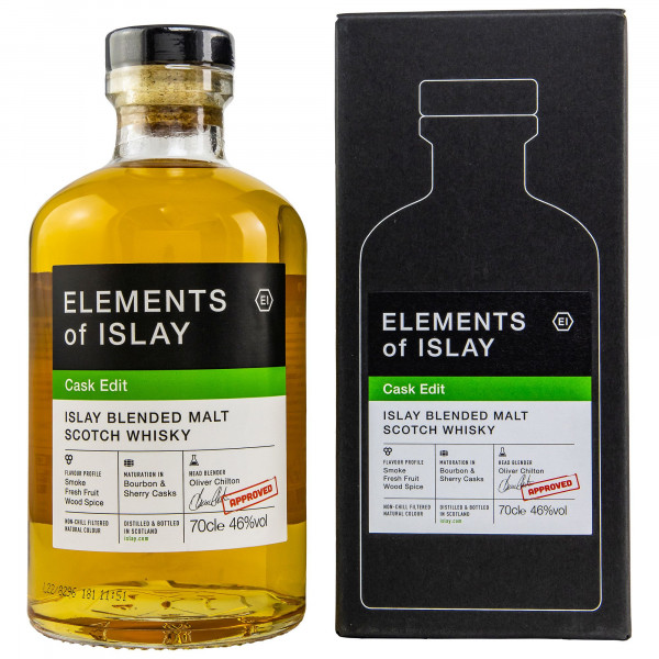Elements of Islay Cask Edit Islay Blended Malt Scotch Whisky 46% vol 0,7 L
