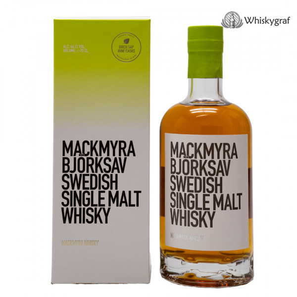 Mackmyra Björksav Swedish Single Malt Whisky 46,1% 0,7 L