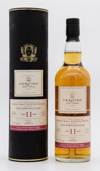 Dufftown 2009/2021 A. D. Rattray Single Malt Scotch Whisky 52,5%vol 0,7L